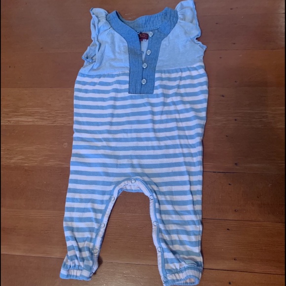 7 for all mankind baby girl romper jumpsuit 6-9m - Picture 5 of 5